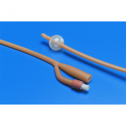 Kenguard Cardinal 3563-Dover Latex Foley Catheter, 18 Fr (CT/10)