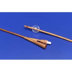 Dover Cardinal 402718-Dover Foley Catheter, 18 Fr., 5 cc, 2-Way, Standard, Indwelling (CT)