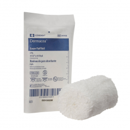 Dermacea Cardinal 441101-Dermacea Sterile Fluff Bandage Roll, 3-2/5 Inch x 3-1/2 Yard, Conforming & 