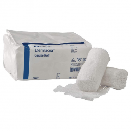 Dermacea Cardinal 441123-Dermacea Fluff Bandage Roll, 3 Inch x 4-1/8 Yard, Conforming & Rolled Gauze