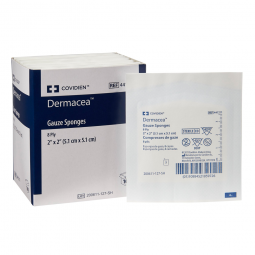 Dermacea Cardinal 441211-Dermacea Sterile Gauze Sponge, 2 x 2 Inch, Sponges & Pads (CS)