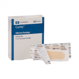 Curity Sensitive Skin Cardinal 44122-Curity Sensitive Skin Adhesive Strip, 1 x 3 Inch, Adhesive Band