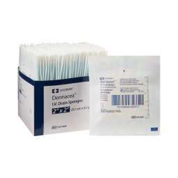 Dermacea Cardinal 441408-Dermacea I.V. Dressing, 2 x 2 Inch, Sponges & Pads (BX) - Dermacea I.V. Dre