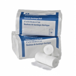 Dermacea Cardinal 441501-Dermacea Conforming Bandage, 3 Inch x 4 Yard, Conforming & Rolled Gauze (CS