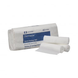 Dermacea Cardinal 441502-Dermacea Conforming Bandage, 4 Inch x 4 Yard, Conforming & Rolled Gauze (CS
