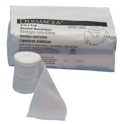 Dermacea Cardinal 441507-Dermacea Sterile Conforming Bandage, 6 Inch x 4 Yard, Conforming & Rolled G