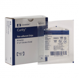 Curity Cardinal 6112-Curity Oil Emulsion Impregnated Dressing, 3 x 3 Inch, Impregnated Dressings (CS
