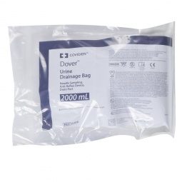 Dover Cardinal 6208-Dover Mono-Flo Urinary Drain Bag, Needle Port, Bags & Meter Bags