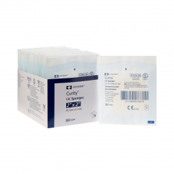 Curity Cardinal 6241-Curity I.V. / Drain Split Dressing, 2 x 2 Inch, I.V. & Tracheostomy Dressings (