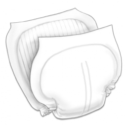 Wings Cardinal 6596B-Wings Contoured Insert Pad, 13 x 24 in., Incontinence Liners & Pads (CS)