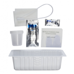 Kenguard Cardinal 75000-Dover Open Intermittent Urethral Catheter Tray, BZK, Catheter & Bag Kits & T