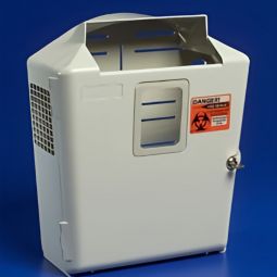 In-Room Cardinal 85301H In-Room Sharps Collector Cabinet, 17-1/2 H x 6-1/2 D x 14-1/2 W in (CS)
