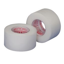 Kendall Hypoallergenic Clear Cardinal 8535C-Curity Plastic Medical Tape, 2 Inch x 10 Yard, Transpare