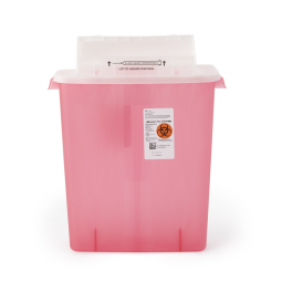 Cardinal 8537SA SharpStar In-Room Sharps Container, 3 gal, 16-1/2 x 13-3/4 x 6 in (EA/1)