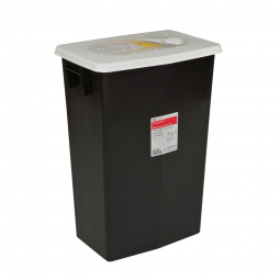 Cardinal 8618RC SharpSafety RCRA Waste Container, 18 gal, 26 x 12-3/4 x 18-1/4 in (EA/1)