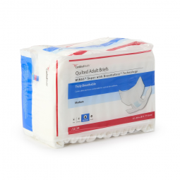 Wings Super Cardinal 87083-Wings Super Quilted Maximum Absorbency Incontinence Brief, Medium (CS/96)