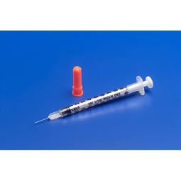 Monoject Cardinal 8881600350-Monoject Insulin Syringe with Needle, 29 Gauge, 1/2 Inch Needle Length,