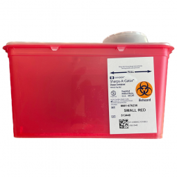 Cardinal 8881676236 Monoject Sharps Container, 1 gal, 7 x 6-3/4 x 10-1/2 in (CS)