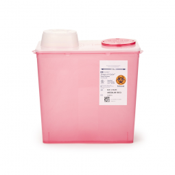 Cardinal 8881676285 Monoject Sharps Container, 2 gal, 10.9 x 10-1/2 x 6-3/4 in (EA/1)