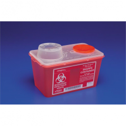 Cardinal 8881676434 Monoject Sharps Container, 3.5 gal, 17.7 x 6-3/4 x 10-1/2 in (EA/1)