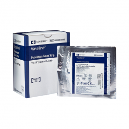 Vaseline Cardinal 8884414600-Vaseline Petrolatum Impregnated Dressing, 3 x 18 Inch, Impregnated Dres