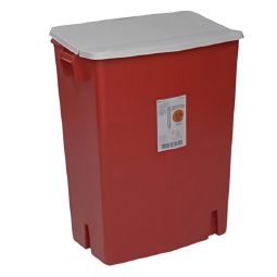 Cardinal 8930SA SharpSafety Sharps Container with Lid, 30 gal, Red (EA/1)