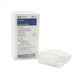 Curity Cardinal 9024-Curity NonSterile Nonwoven Sponge, 4 x 4 Inch, Sponges & Pads (CS)