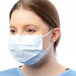 Cardinal Health Cardinal AT71021M-Procedure Mask Cardinal Health ASTM Level 1 Earloops One Size Fits