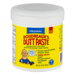 Boudreaux's Butt Paste C.B. Fleet 62103033306-Boudreaux's Butt Paste Diaper Rash Treatment 16 oz Jar