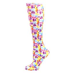 Celeste Stein Womens Compression Sock-Tiny Owls