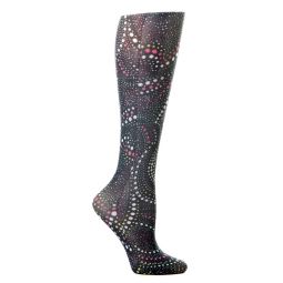 Celeste Stein Womens Compression Sock-Blacky