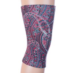Celeste Stein Womens Light/Moderate Knee Support-Mauve Paisley