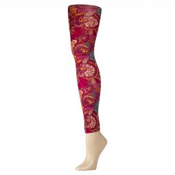 Celeste Stein Womens Leggings-Bright Vintage Floral