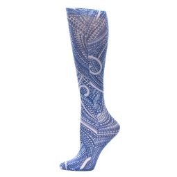 Celeste Stein Sock-Denim Dotty