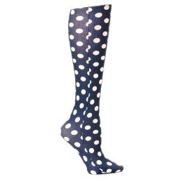 Celeste Stein Sock-Navy Reverse