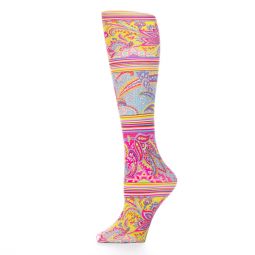 Celeste Stein Sock-Bright Paisley