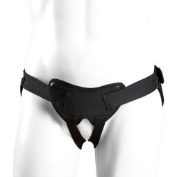 Champion 0405 Hernia Belt for Single or Double Hernia - Black