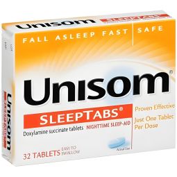 Unisom Chattem 41167000609 Doxylamine Succinate Sleep Aid (Bottle)