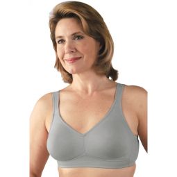 Classique 783E Post-Mastectomy Fashion Bras, Seamless, Adjustable Back Closure, Beige and Ivory