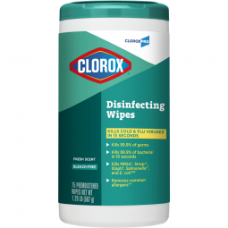 CloroxPro Clorox The Clorox Company 15949-Clorox Surface Disinfectant Wipes, Cleaners & Deodorizers 