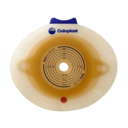 SenSura Click Coloplast 10021-SenSura Click Ostomy Barrier With 3/8-1-3/4 in Stoma Opening, 2-Piece 