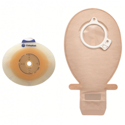 SenSura Click Coloplast 10023-SenSura Ostomy Barrier With 1 3/8 in Stoma Opening, 2-Piece Skin Barri