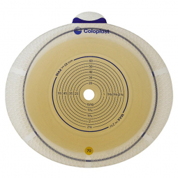 Sensura Flex Coloplast 10103-SenSura Flex Ostomy Barrier With 3/8-2-3/4 in Stoma Opening, 2-Piece Sk