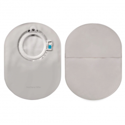 SenSura Mio Coloplast 11413-SenSura Mio Two-Piece Closed End Opaque Filtered Ostomy Pouch, 50 mm Sto