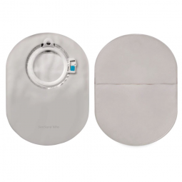SenSura Mio Coloplast 11413-SenSura Mio Two-Piece Closed End Opaque Filtered Ostomy Pouch, 50 mm Sto