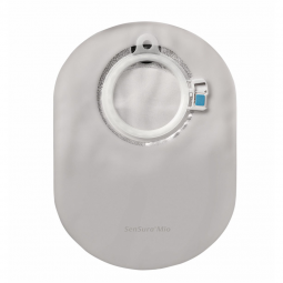 SenSura Mio Coloplast 11425-SenSura Mio Two-Piece Closed End Opaque Filtered Ostomy Pouch, 70 mm Sto