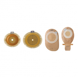 SenSura Flex Coloplast 11515-SenSura Flex Two-Piece Drainable Opaque Filtered Ostomy Pouch, 11 Inch