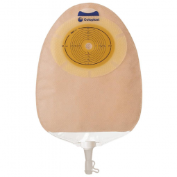 SenSura Coloplast 11806-SenSura One-Piece Drainable Opaque Urostomy Pouch, 10-3/8 in Length, 1 in St