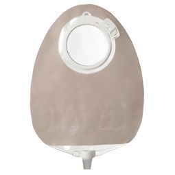 SenSura Click Coloplast 11855-SenSura Click Two-Piece Drainable Transparent Urostomy Pouch, 10-3/8 i