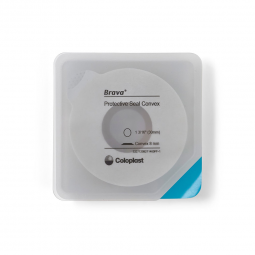 Brava Coloplast 12092-Ostomy Seal Brava Convex, Starter Hole 1-3/16 Inch (30mm), Ostomy Accessories 